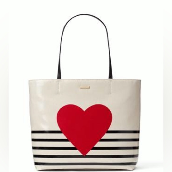 Kate Spade Yours Truly Heart Tote ♥️ ♠️ - Picture 4 of 14
